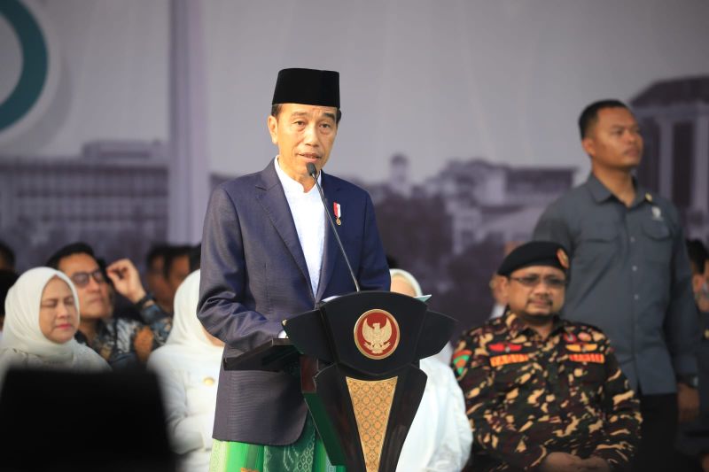 Presiden Jokowi mendoakan dan merestui keputusan Gibran