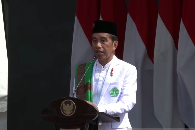 Jokowi serukan tolak praktik fitnah dan hoaks dalam pemilu