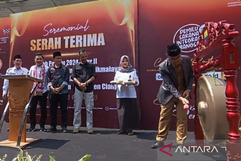 KPU Cianjur gelar Kirab Pemilu tujuh hari untuk sosialisasi ke berbagai kalangan