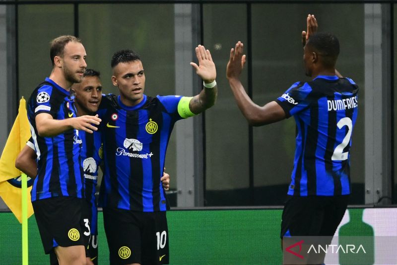 Inter ambil alih pucuk klasemen Grup D usai kalahkan Salzburg 2-1
