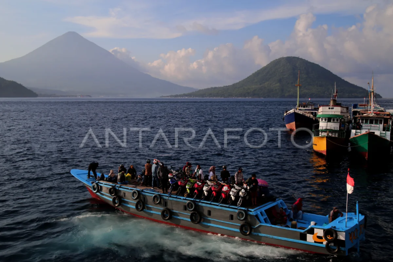 Transportasi penyeberangan antarpulau di Maluku Utara