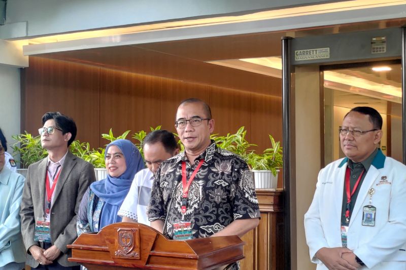 KPU umumkan hasil tes kesehatan seluruh bakal capres-cawapres hari Jumat