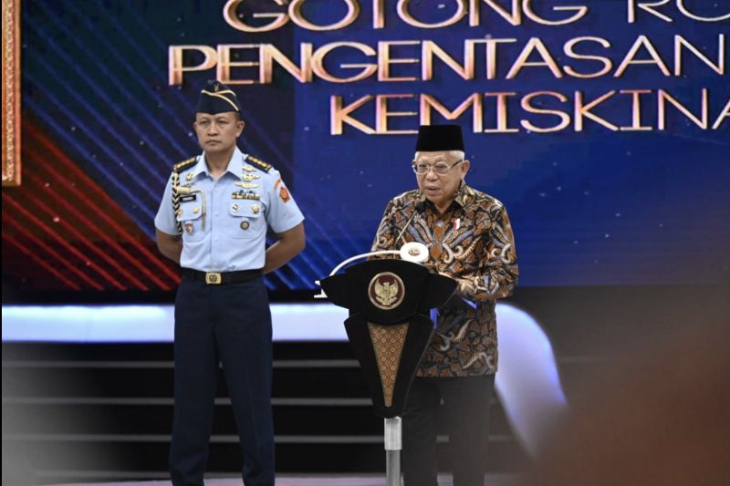 Wapres Ma'ruf Amin canangkan Gerakan Bersama Entaskan Stunting (Beres)