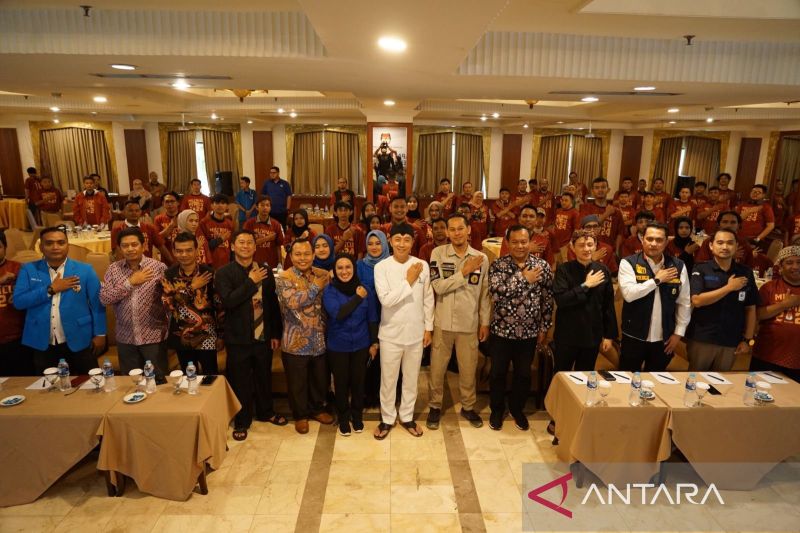 KPU dan Dispora sosialisasi tahapan pemilu kepada milenial Bogor