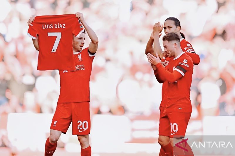 Kemenangan Liverpool 3-0 lawan Nottingham Forest untuk Luis Diaz