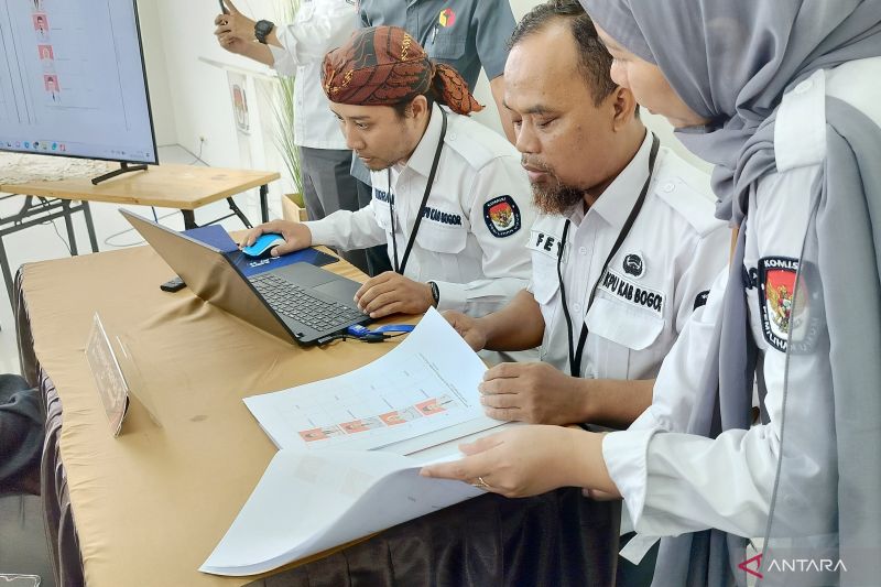 KPU Bogor terima perbaikan data 90 bacaleg