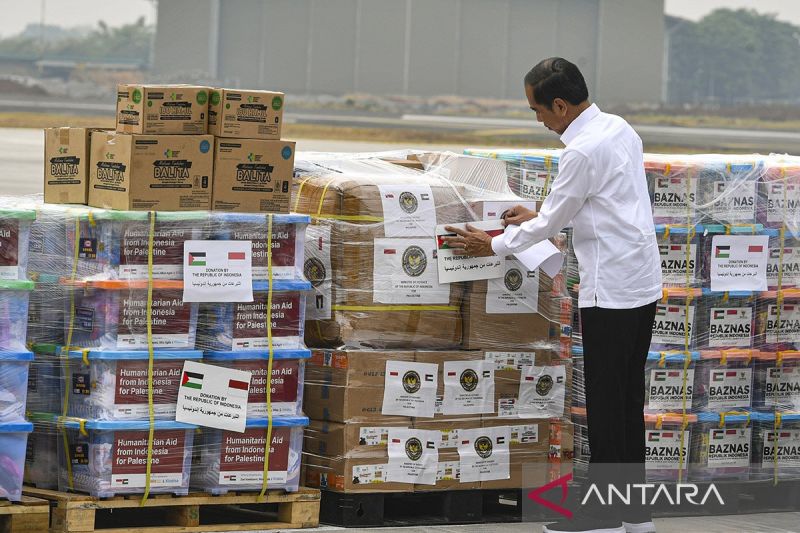 Polri Kirim 26,5 Ton Bantuan Pemerintah RI Ke Palestina - ANTARA News