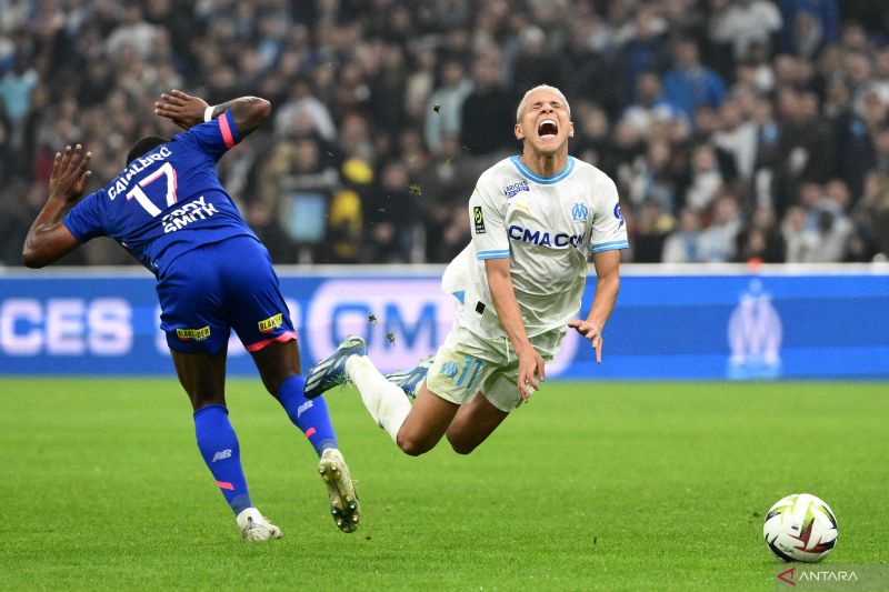 Marseille ditahan imbang tanpa gol oleh Lille di Liga Prancis