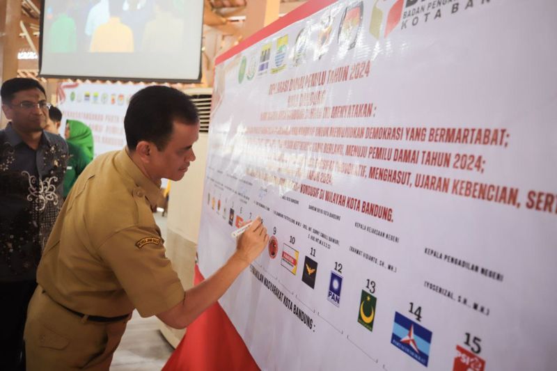 Masyarakat Kota Bandung diajak ciptakan suasana kondusif saat pemilu