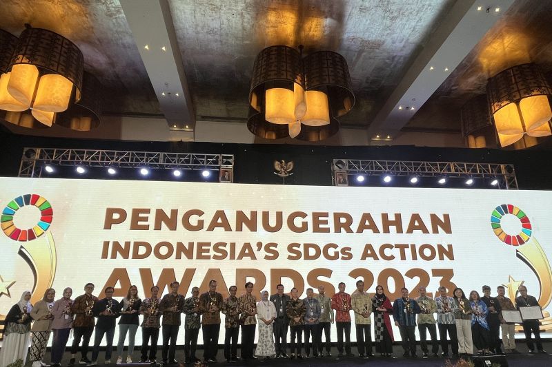 Bappenas umumkan pemenang Indonesia's SDGs Action Awards 2023 - ANTARA News