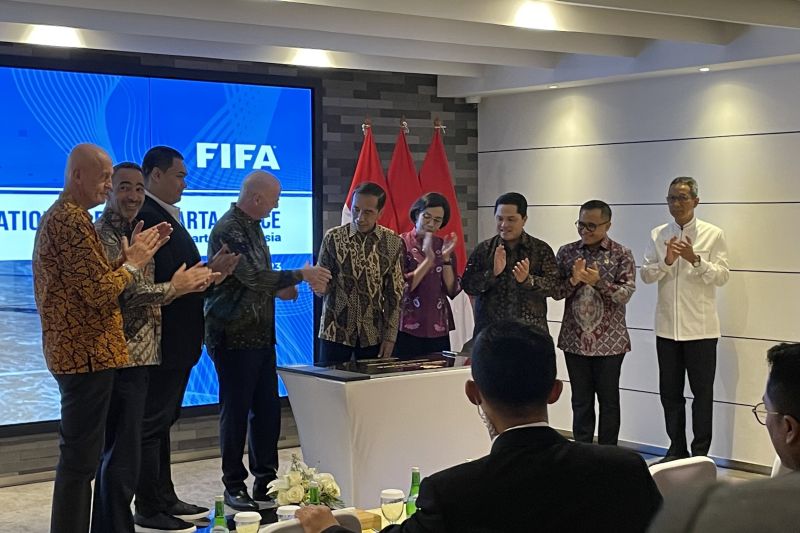 Kantor FIFA di Jakarta resmi dibuka Presiden Jokowi