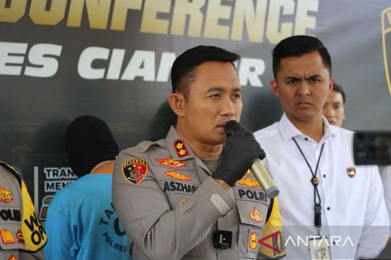 Polres Cianjur buru 6 pembacok 2 orang pemotor