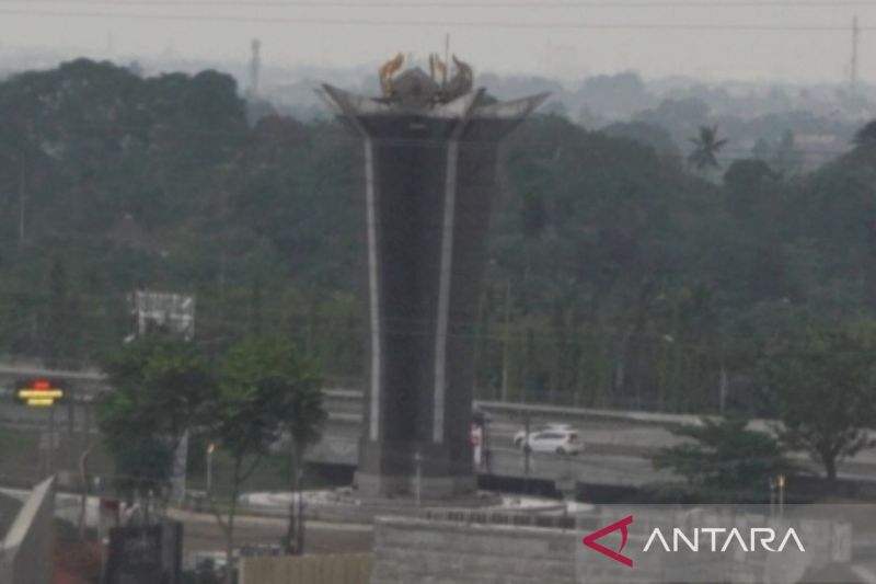 Pembuatan mahkota Tugu Pancakarsa di Bogor capai Rp487 juta