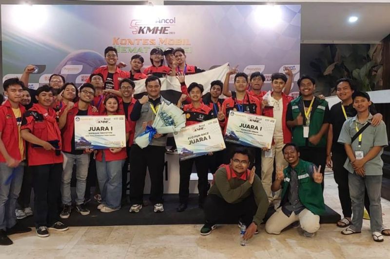 UI Supermileage Vehicle sabet 3 gelar kontes mobil hemat energi