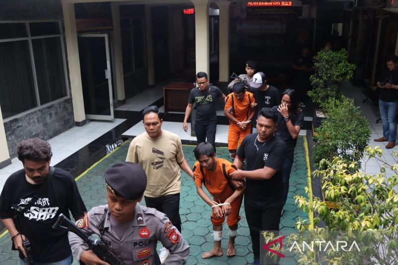 Polisi Sukabumi tembak betis 2 pemuda terduga pembunuh sopir taksi online