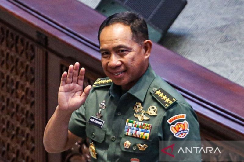 Panglima TNI terpilih Jenderal TNI Agus Subiyanto