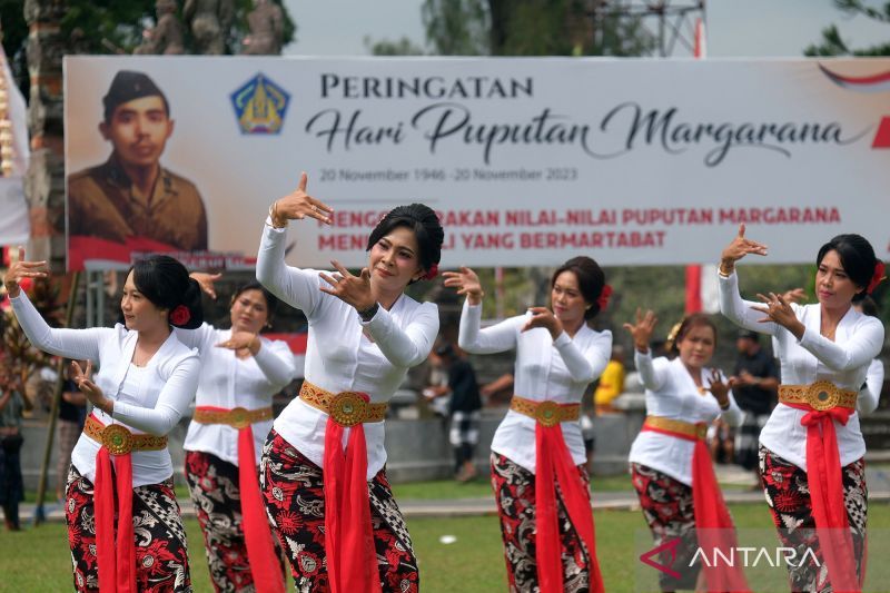 Peringatan 77 Tahun Hari Puputan Margarana Di Bali Antara News Bali