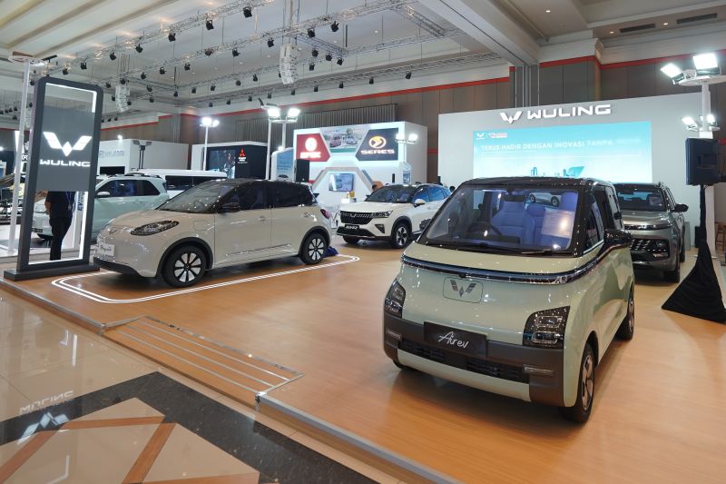 GIIAS Bandung - Wuling bawa Binguo usai sukses jual mobil listrik subsidi BBN