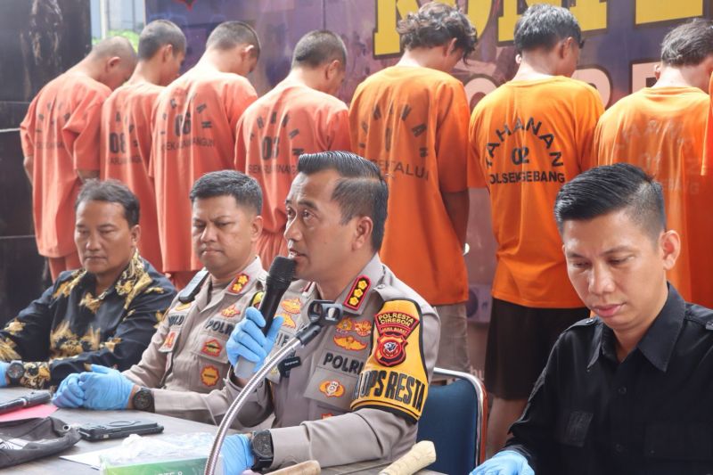 Polresta Cirebon tangkap 18 tersangka dari 12 kasus selama sebulan