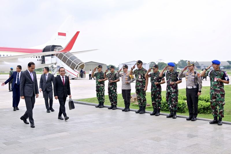 Presiden Jokowi telah tiba di Jakarta seusai menghadiri COP28 Dubai