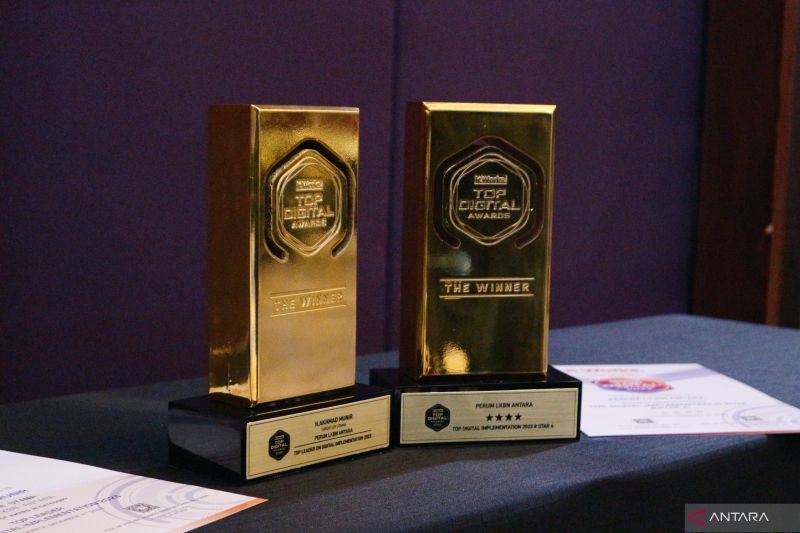 Perum LKBN ANTARA sabet 2 penghargaan Top Digital Awards 2023