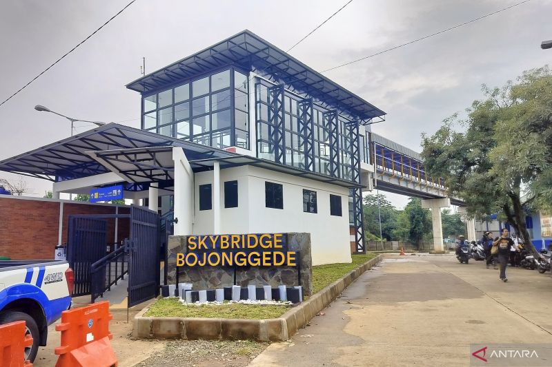 Skybridge Bojonggede Bogor mulai diuji coba