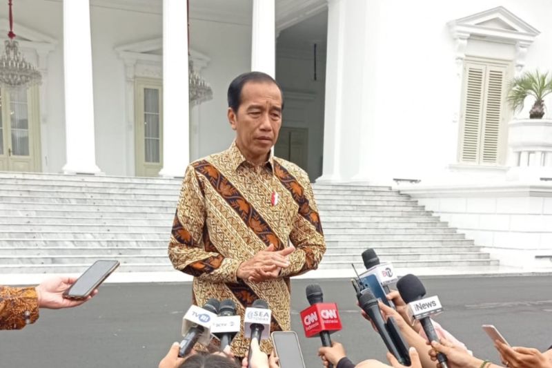 Presiden Jokowi tepis klaim Muhaimin soal jatah Menteri Pertahanan