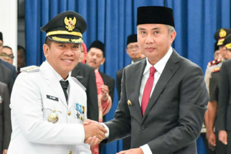 Aep Syaepuloh resmi dilantik jadi Bupati Karawang