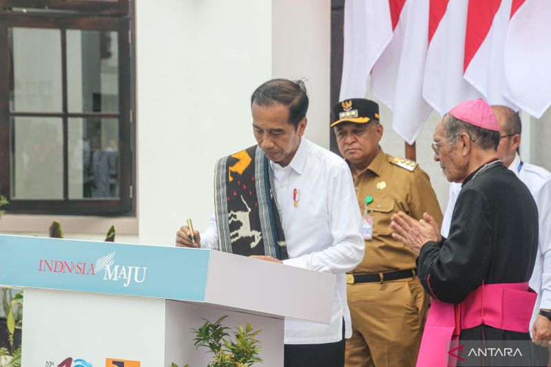 Jokowi Resmikan Gereja Katedral Keuskupan Agung Kupang