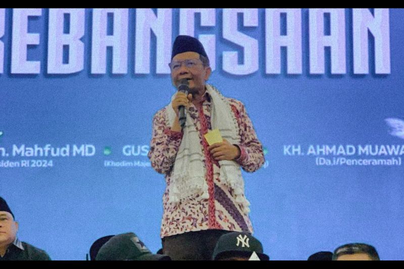 Hari ke-12, Mahfud Md sambangi Kota Kembang Bandung