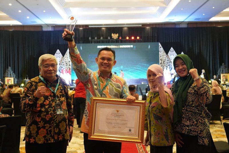 Pemkot Tasikmalaya raih Penghargaan Anugerah Meritokrasi KASN 2023 Predikat Sangat Baik