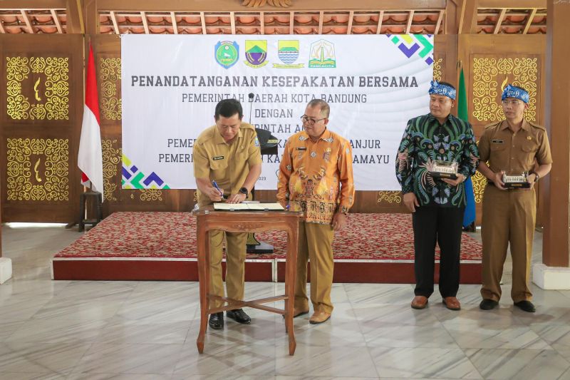 Kota Bandung jalin kerja sama dengan 2 daerah untuk ketahanan pangan