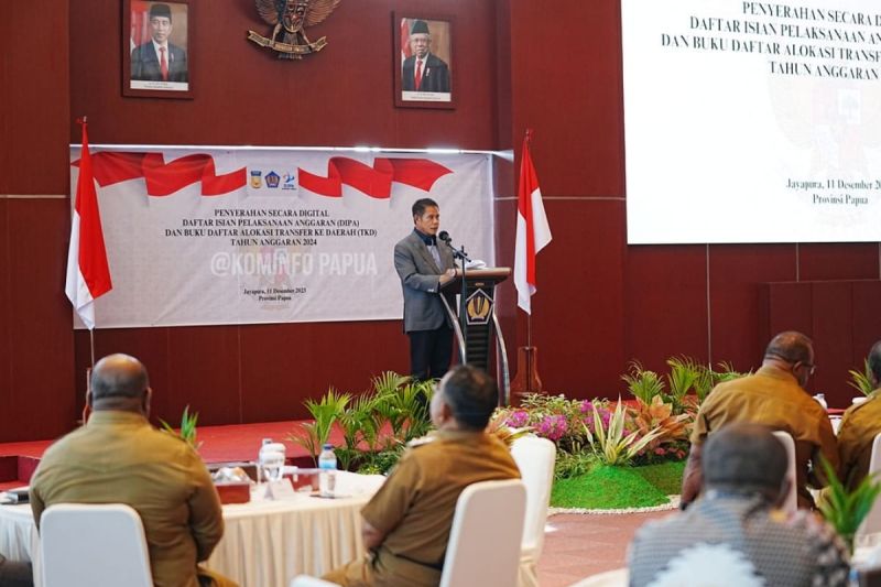 Pj Gubernur Papua KPA Satker Gunakan Anggaran 2024 Lebih Teliti   DIPA 2024 3 