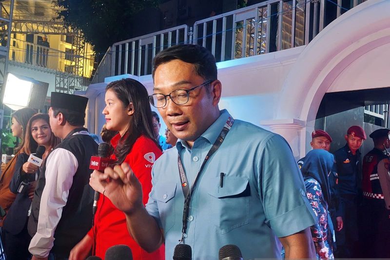 Ridwan Kamil nilai Prabowo paling jenaka saat debat perdana