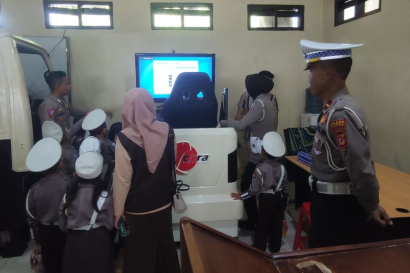 Polres Majalengka menggiatkan program Dikmas Lantas sasar anak usia dini