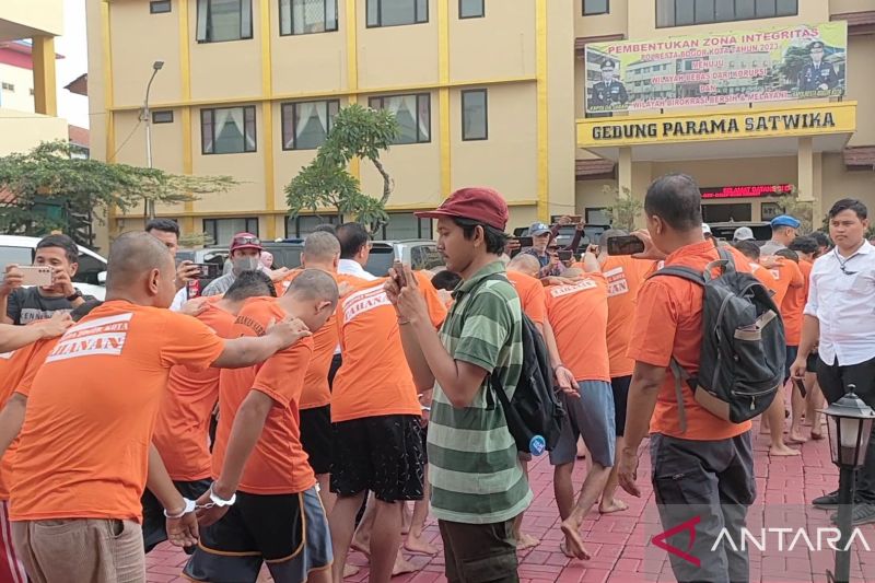 Polresta Bogor Kota amankan penyelundup 6 Kg ganja jaringan nasional