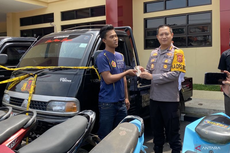 Polresta Bandung kembalikan 3 mobil dan 26 motor hasil curanmor