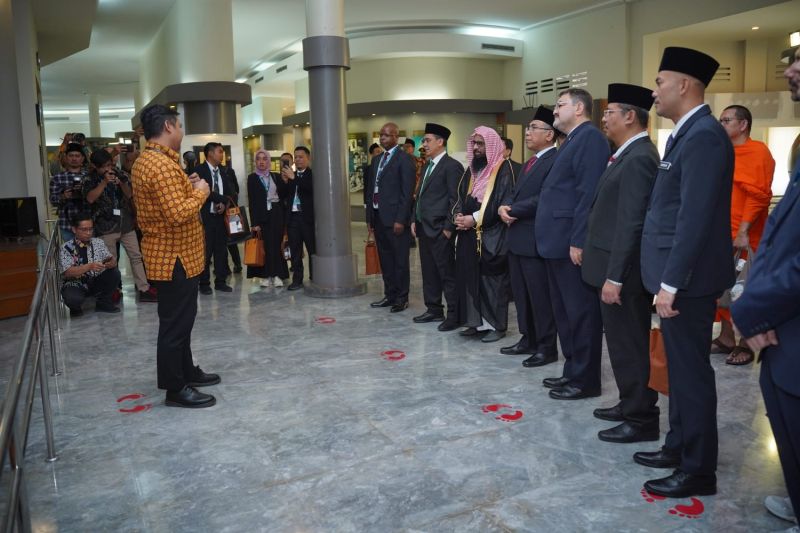 Delegasi Konferensi Moderasi Beragama diajak napak tilas di Museum KAA Kota Bandung