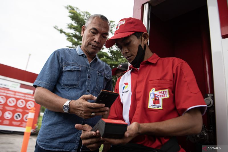 Peninjauan layanan Pertamina siaga di Tol Palembang-Lampung