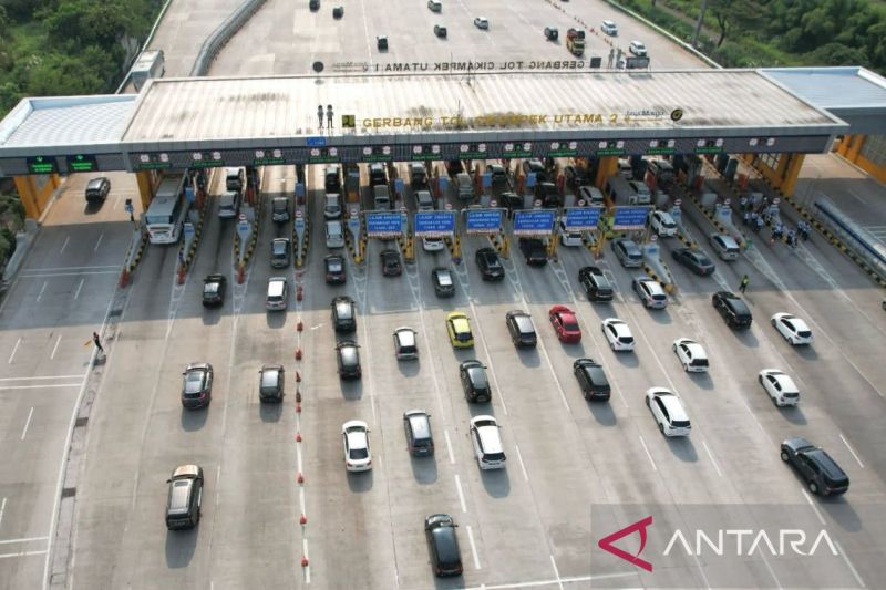 64.399 kendaraan tinggalkan Jakarta via GT Cikatama