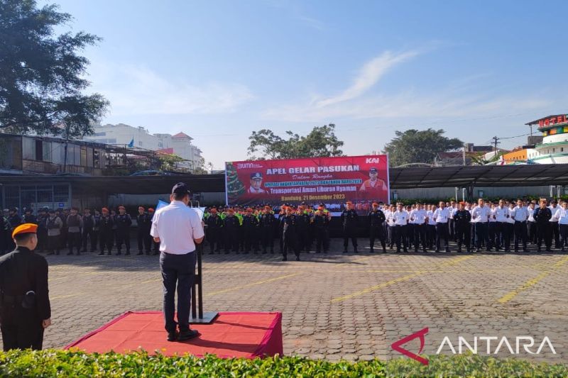 KAI pastikan keamanan 32.152 perjalanan selama masa Natal-Tahun Baru