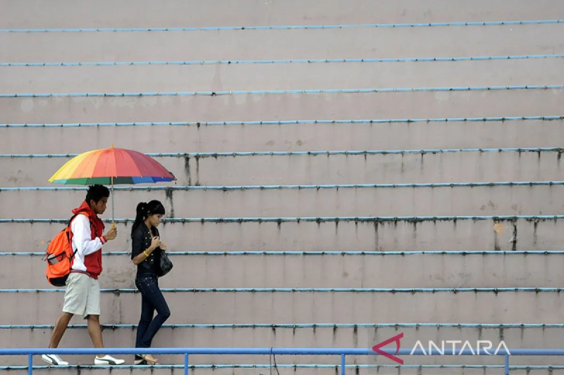 Bandung dan sebagian besar wilayah di Indonesia dilanda hujan pada Kamis