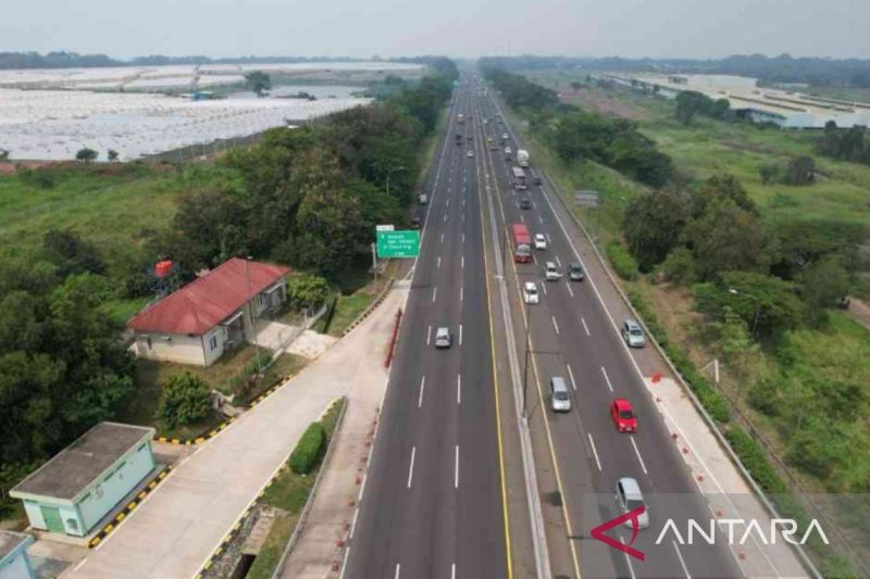 135.039 kendaraan kembali ke Jakarta lewat GT Cikampek Utama