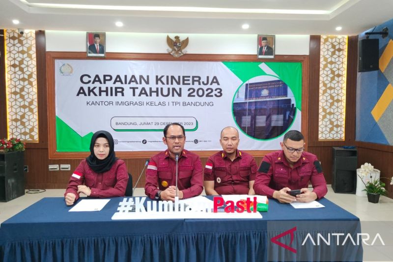 Imigrasi Bandung catat PNBP sepanjang 2023 capai Rp75 miliar
