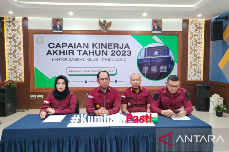 51 WNA langgar administrasi keimigrasian di wilayah Bandung pada 2023