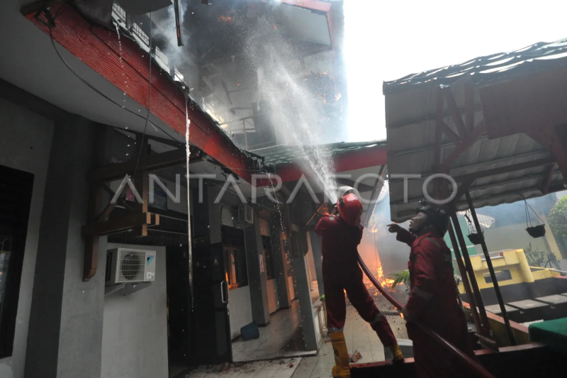 Kebakaran sekolah di Bengkulu