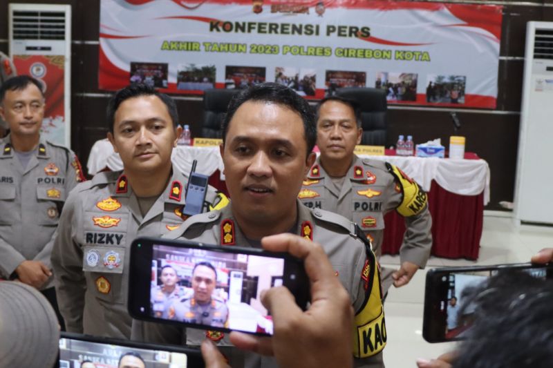 Polres Cirebon Kota sebut kasus tindak pidana turun 19,84 persen