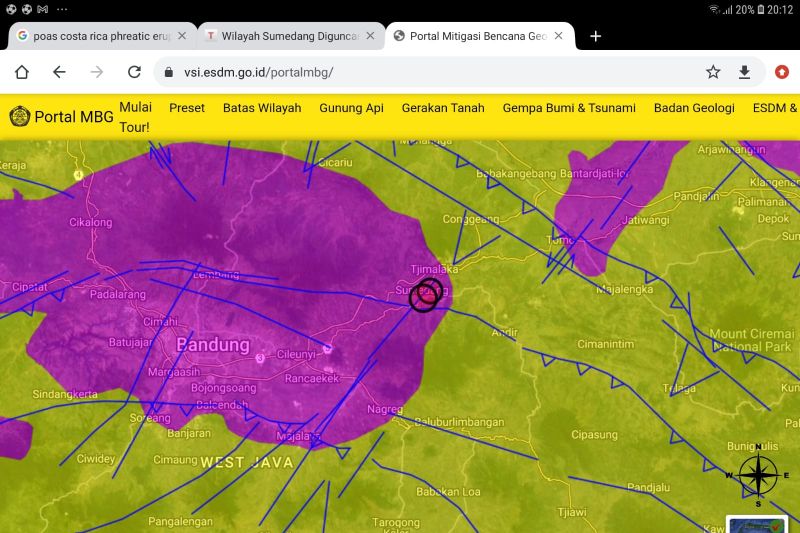 Badan Geologi paparkan analisis gempa bumi yang guncang Sumedang