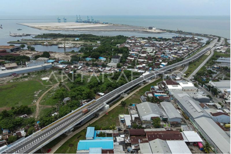 Jalan Tol Makassar New Port mulai berfungsi