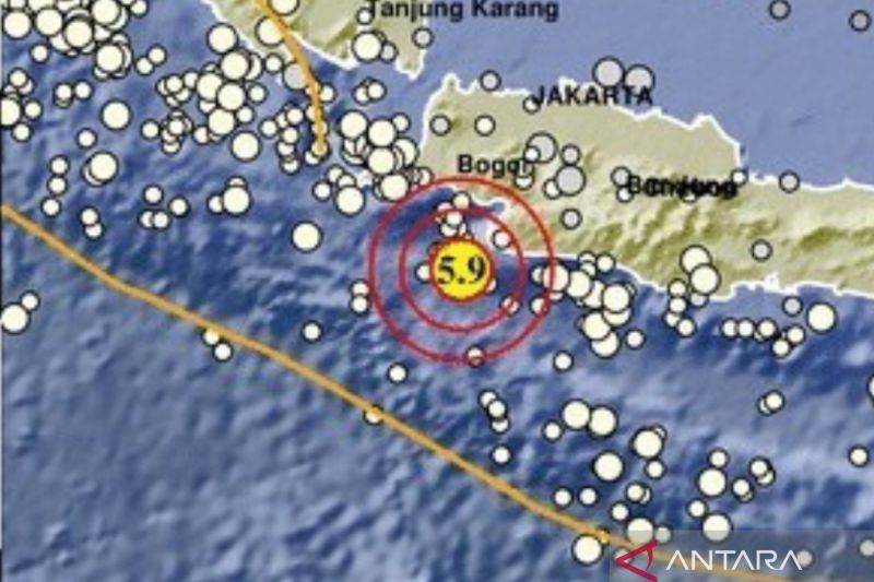 Belum ada laporan kerusakan di Sukabumi pasca-gempa M5,9 di Bayah Banten